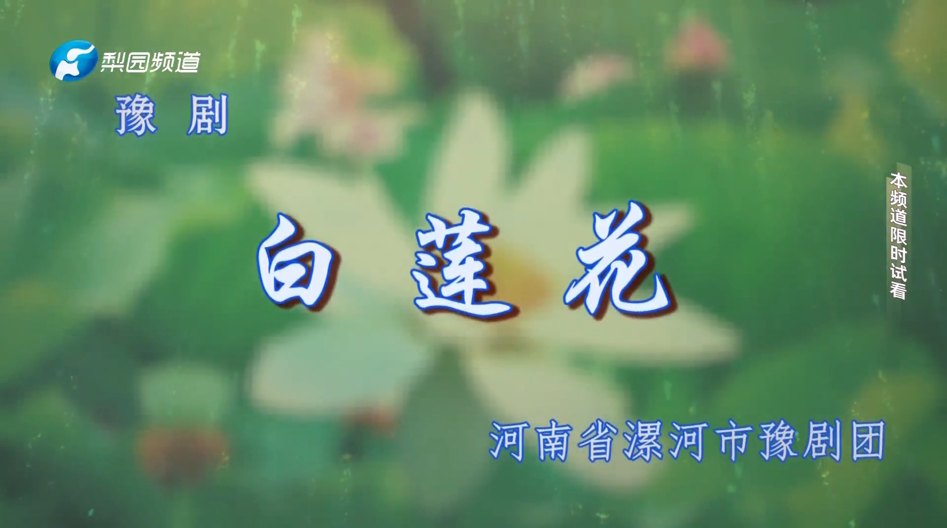 豫剧《白莲花》
